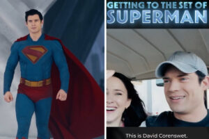 New Look At David Corenswet's Superman