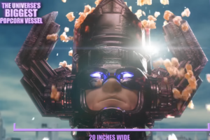 Galactus New Look As Popcorn Bucket With Fantastic Four First Steps