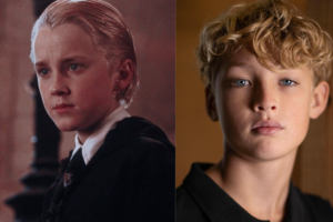 Draco and Lucius Malfoy Cast In Harry Potter Series