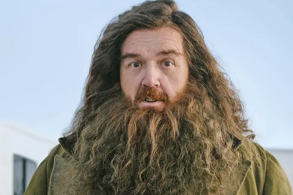 Nick Frost As Hagrid First Look In HBO Harry Potter Series