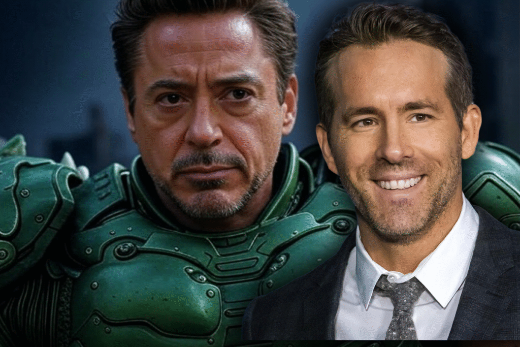 Ryan Reynolds and Robert Downey Jr. Did Not Get Into A Fight On Set
