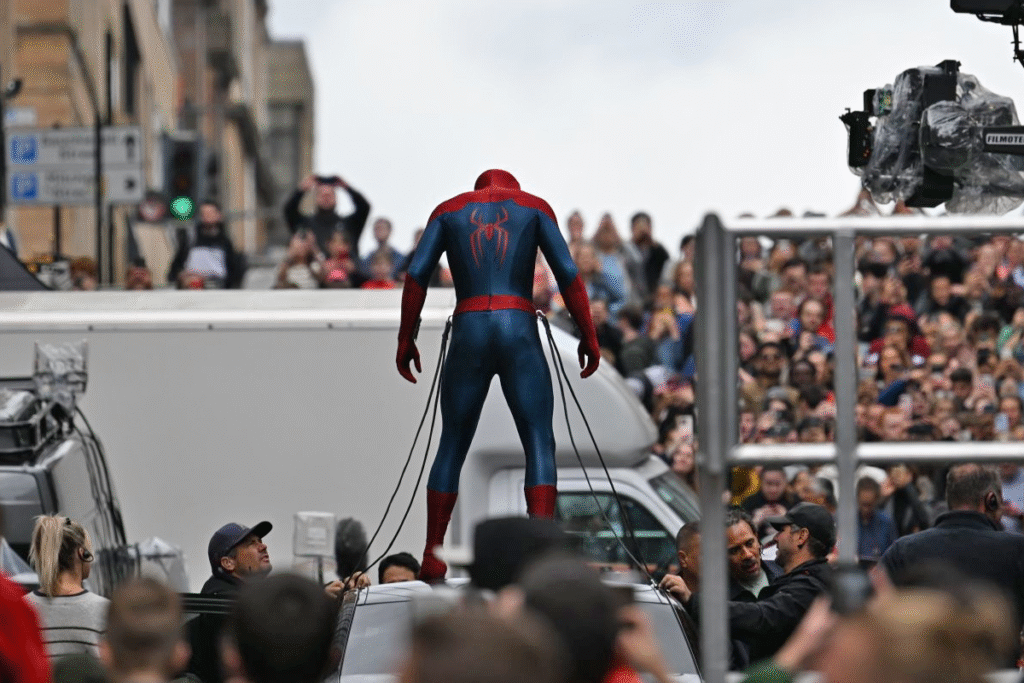 Spider-Man Brand New Day Wraps Filming In Scotland